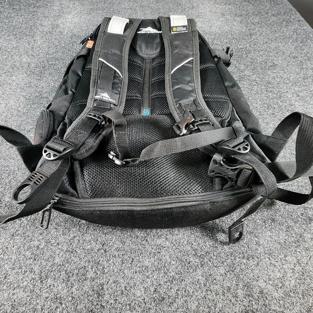 High Sierra XBT‎ Daypack TSA Backpack, Black Inner Compartments Removed